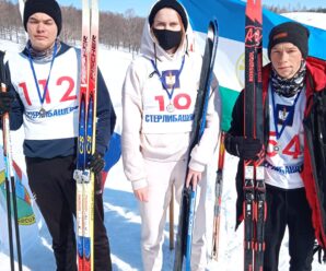 На районных соревнованиях по лыжным гонкам в рамках проведения «Дня здоровья «